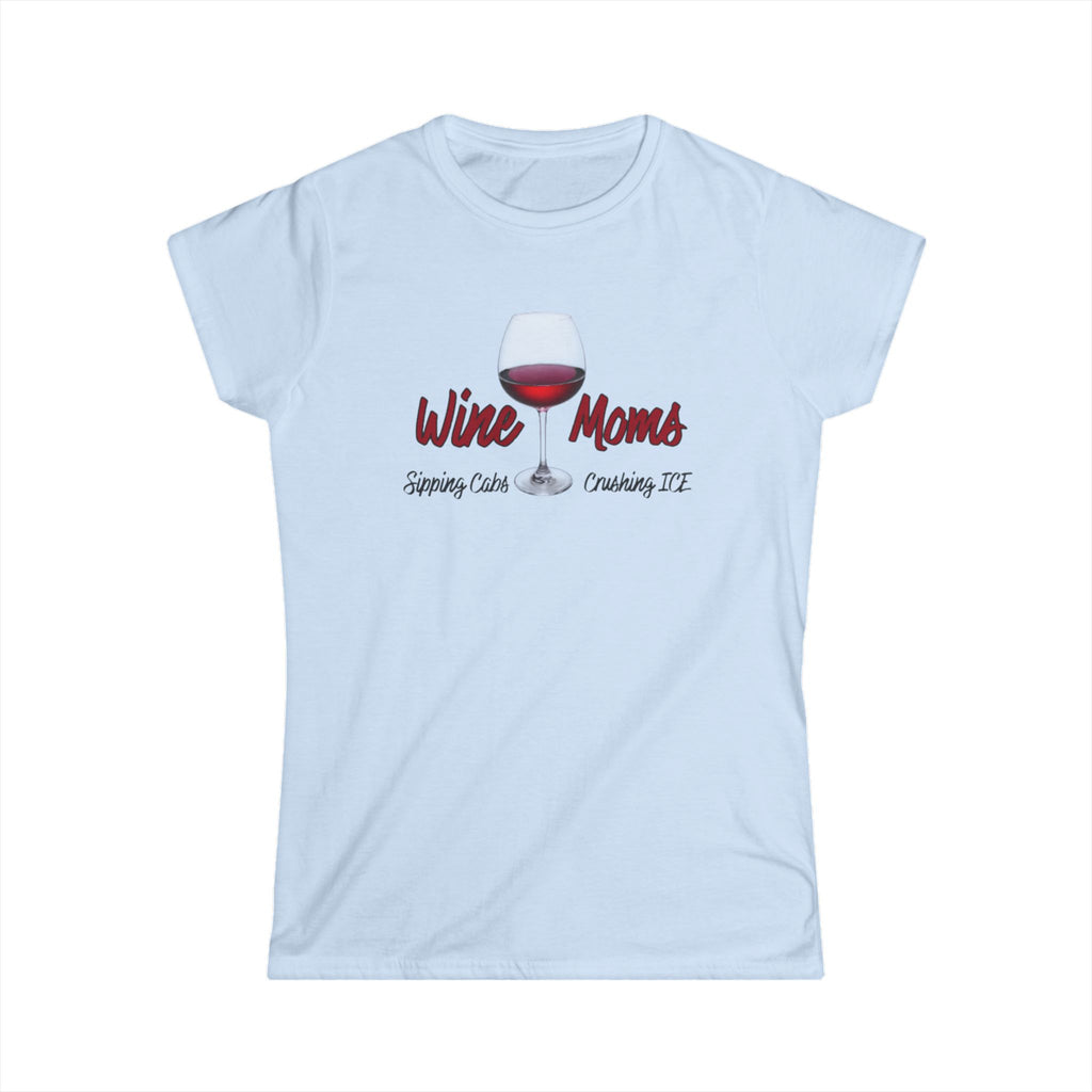 Wine Mama Tee — "Wine Mama" Wine Glass T‑Shirt for Moms, Funny Wine Lover Gift