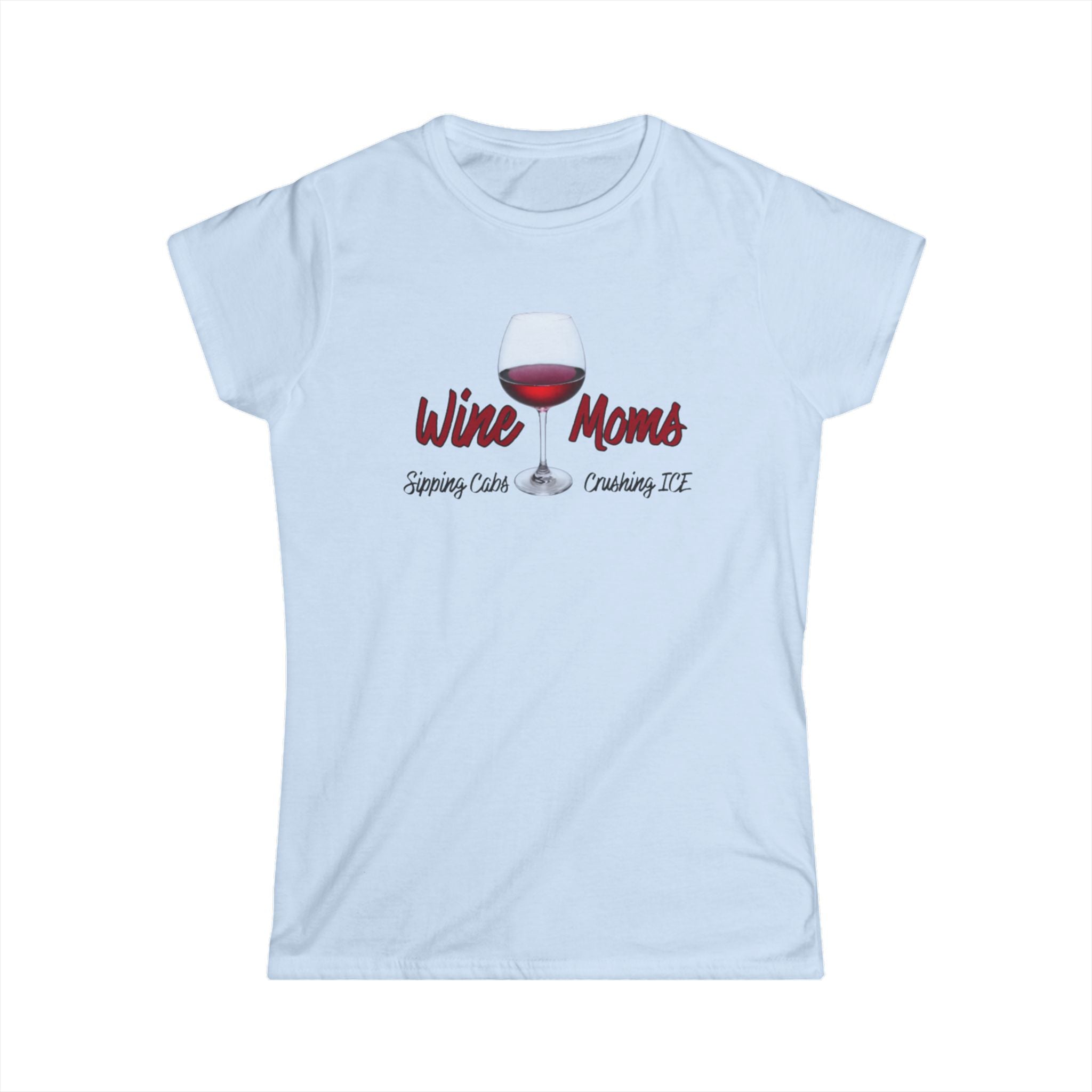 Wine Mama Tee — "Wine Mama" Wine Glass T‑Shirt for Moms, Funny Wine Lover Gift
