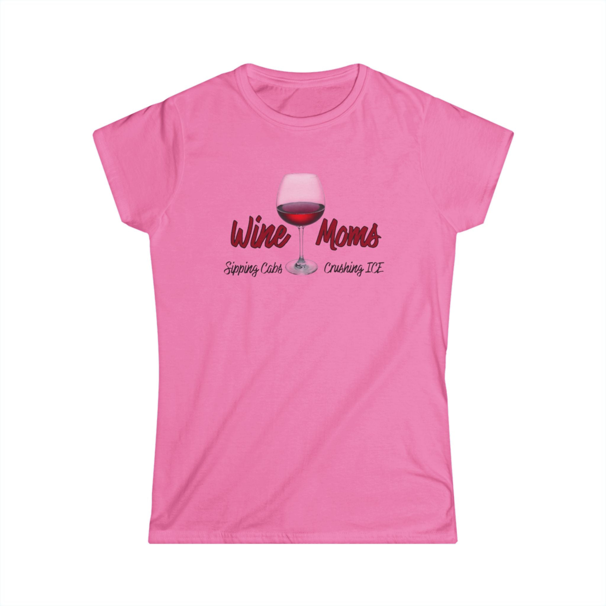 Wine Mama Tee — "Wine Mama" Wine Glass T‑Shirt for Moms, Funny Wine Lover Gift