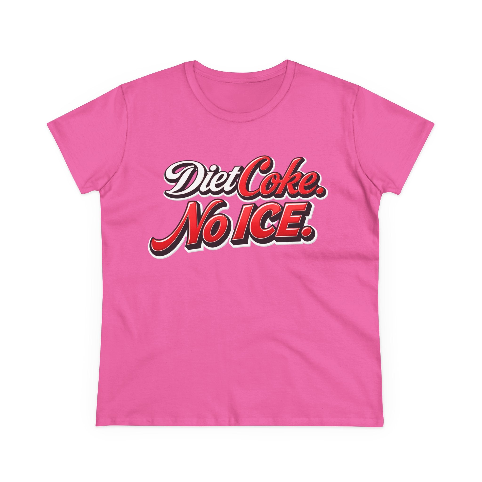 Diet Coke No Ice T‑Shirt — Retro Soda Graphic Tee for Women