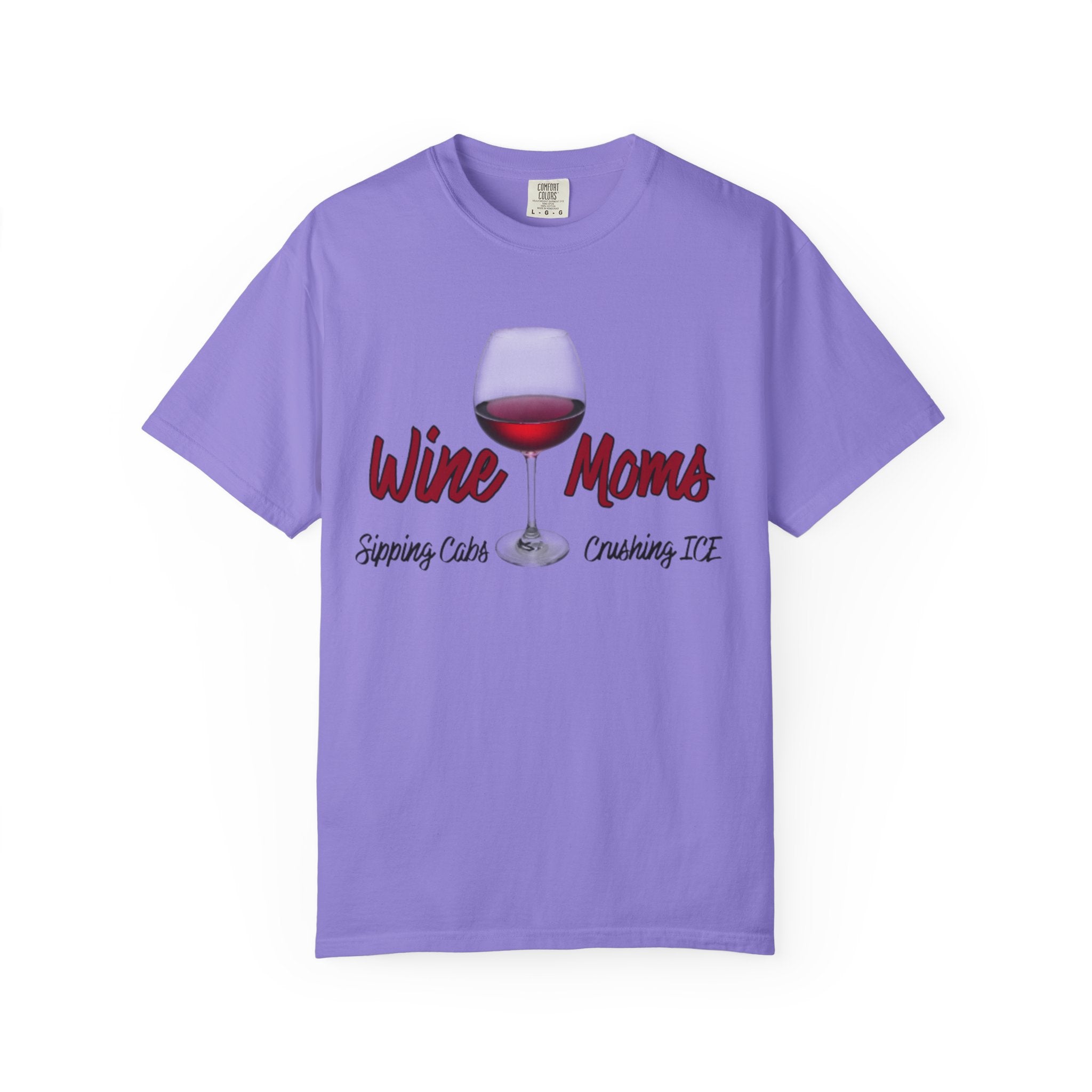 Wine Moms T-Shirt — Sipping Cabernet, Crushing It