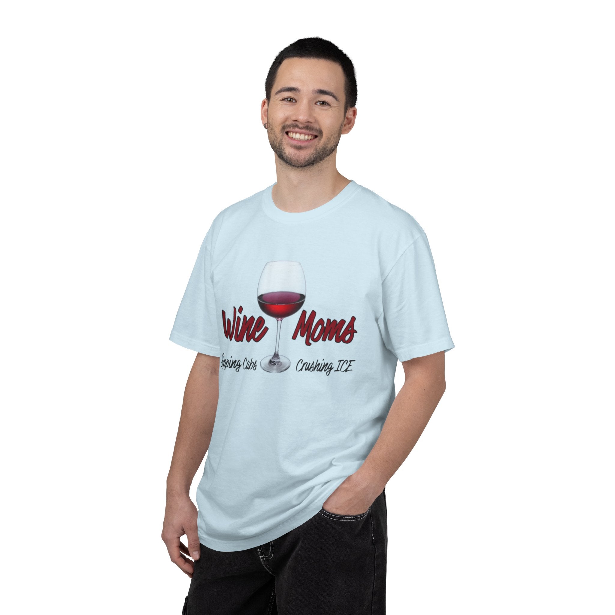 Wine Moms T-Shirt — Sipping Cabernet, Crushing It