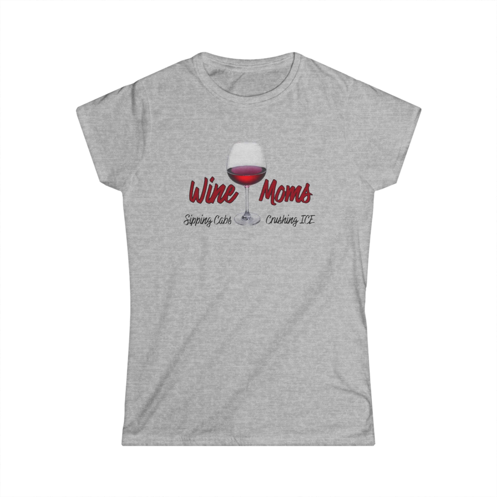 Wine Mama Tee — "Wine Mama" Wine Glass T‑Shirt for Moms, Funny Wine Lover Gift