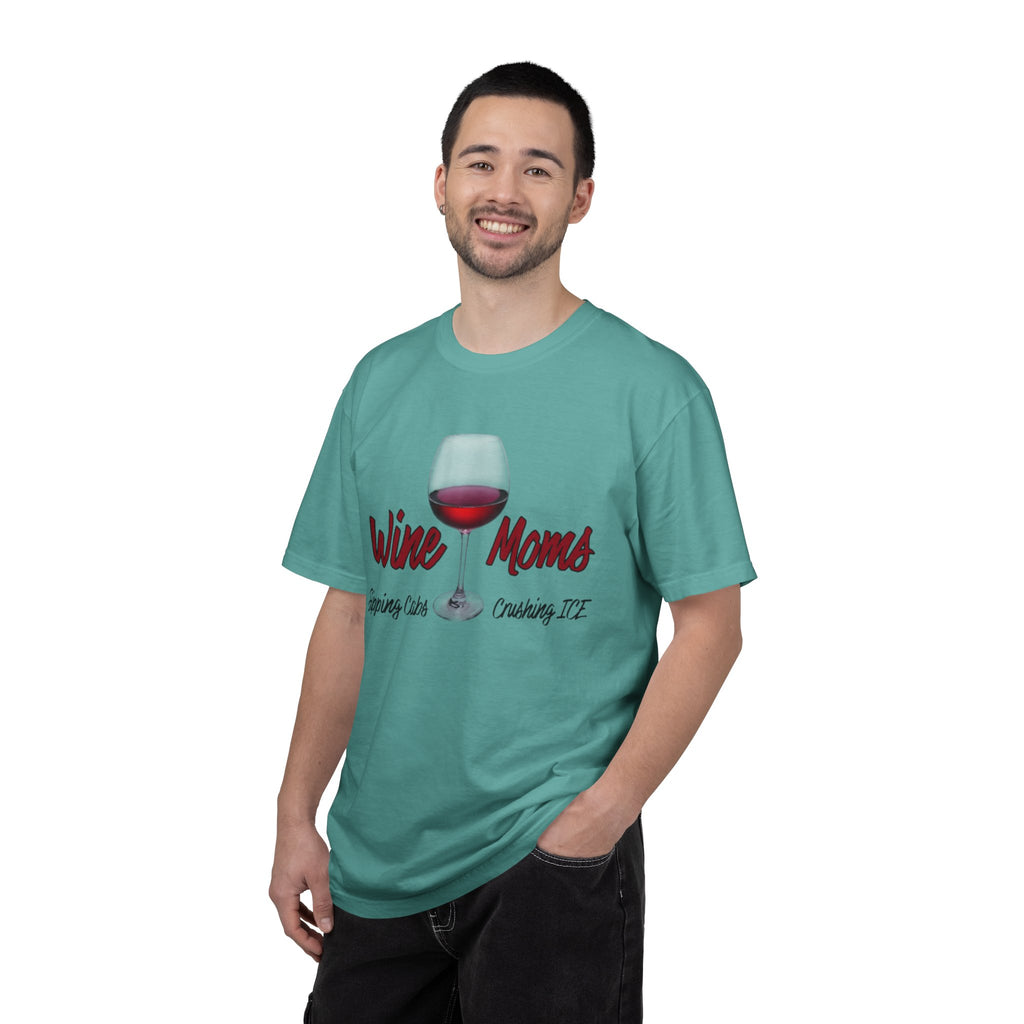 Wine Moms T-Shirt — Sipping Cabernet, Crushing It