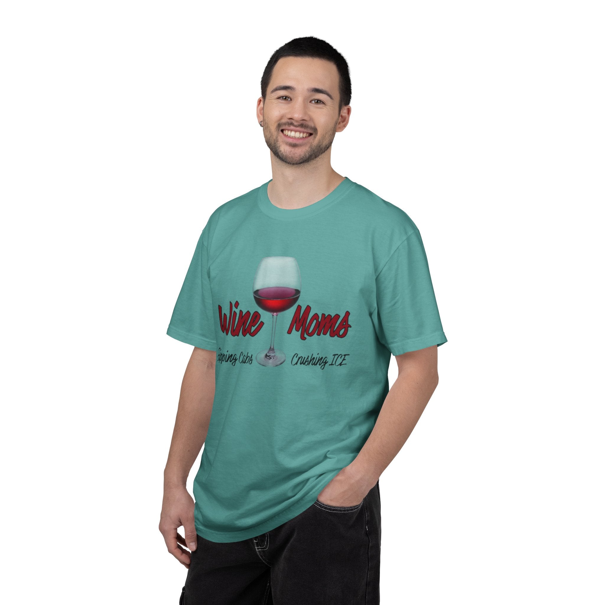 Wine Moms T-Shirt — Sipping Cabernet, Crushing It