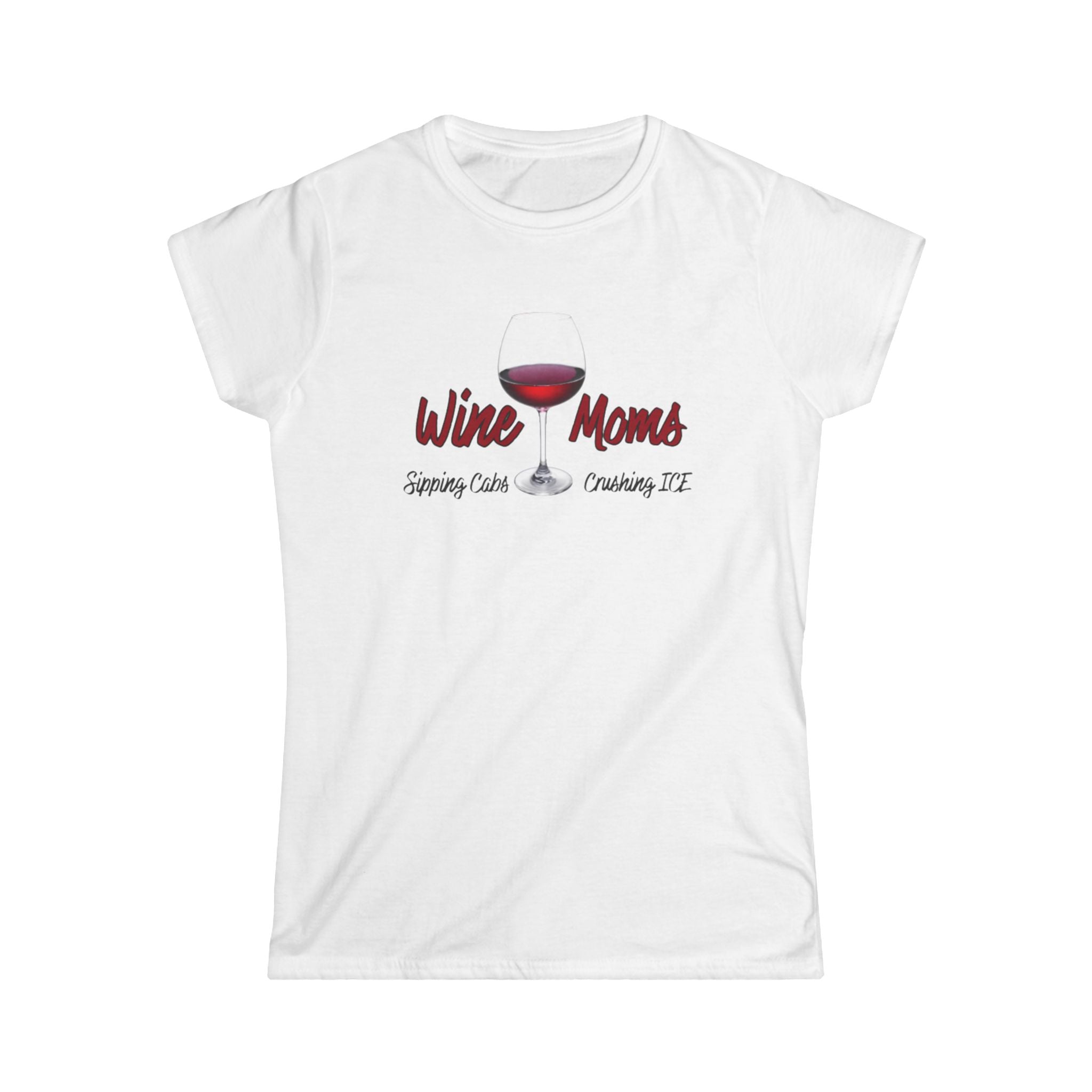 Wine Mama Tee — "Wine Mama" Wine Glass T‑Shirt for Moms, Funny Wine Lover Gift